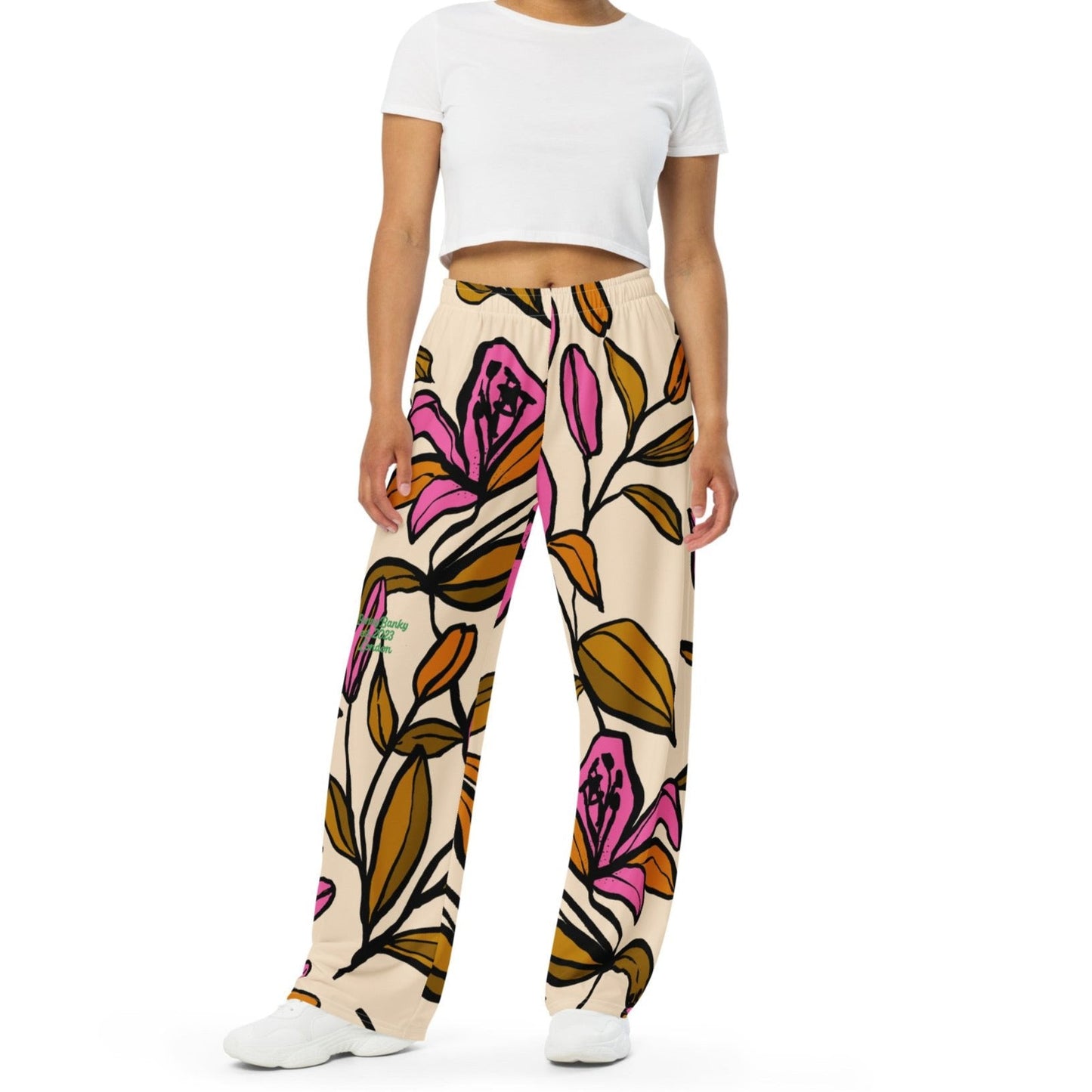 Terra Wide Leg Joggers - BunnyBanky