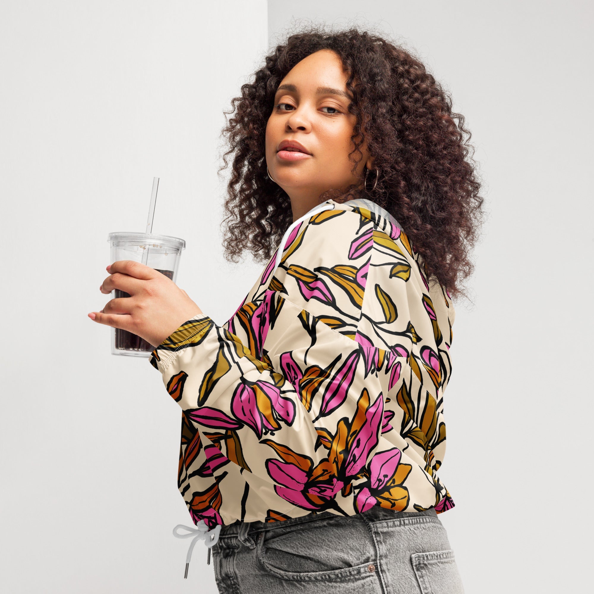 Terra Women’s Cropped Windbreaker - BunnyBanky