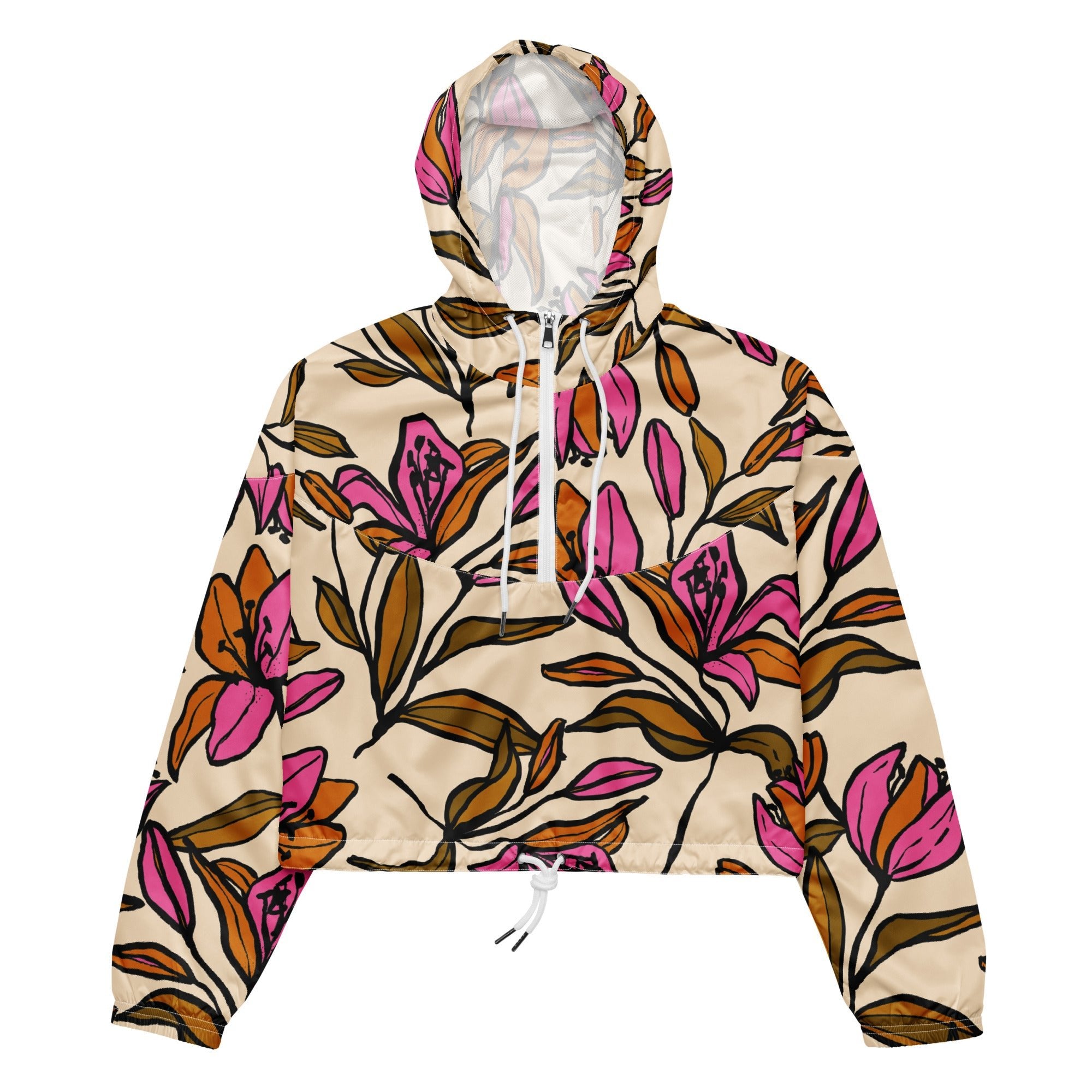 Terra Women’s Cropped Windbreaker - BunnyBanky