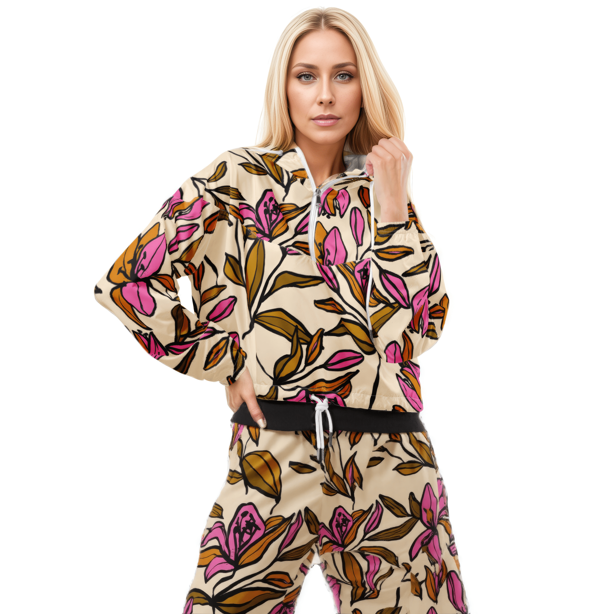 Terra Women’s Cropped Windbreaker - BunnyBanky