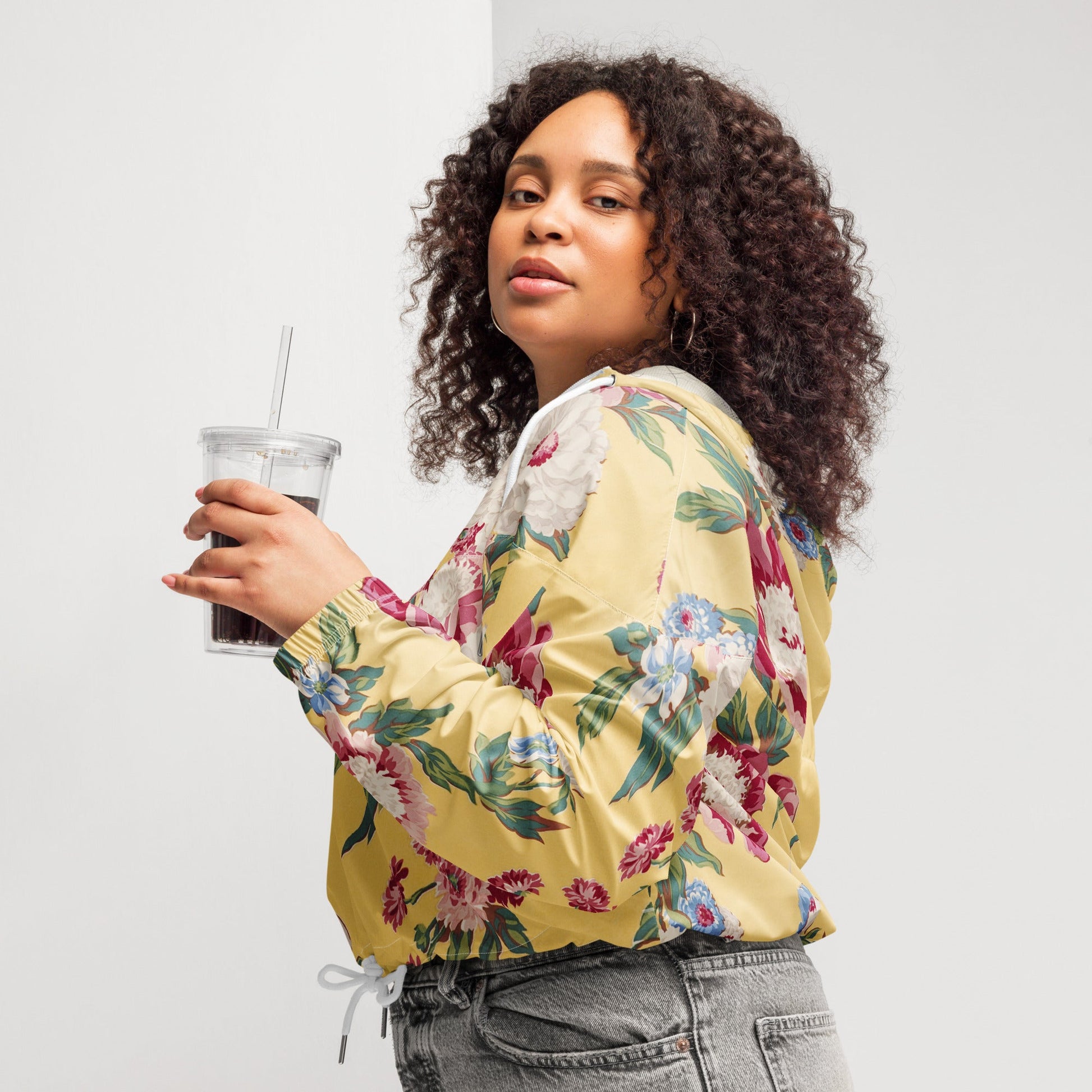 Toronto Women’s cropped windbreaker - BunnyBanky