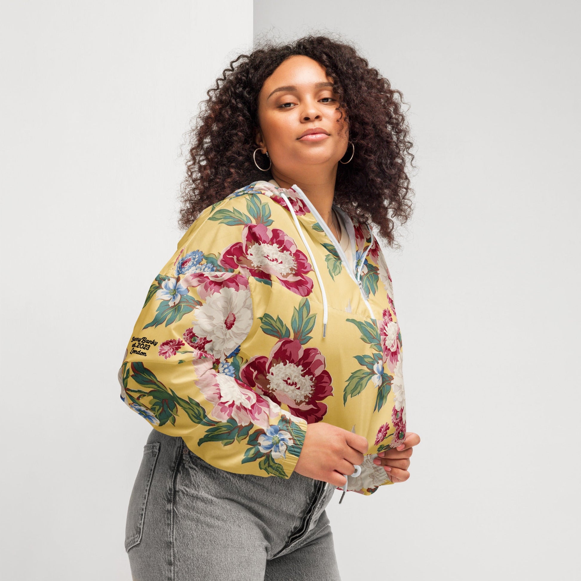 Toronto Women’s cropped windbreaker - BunnyBanky