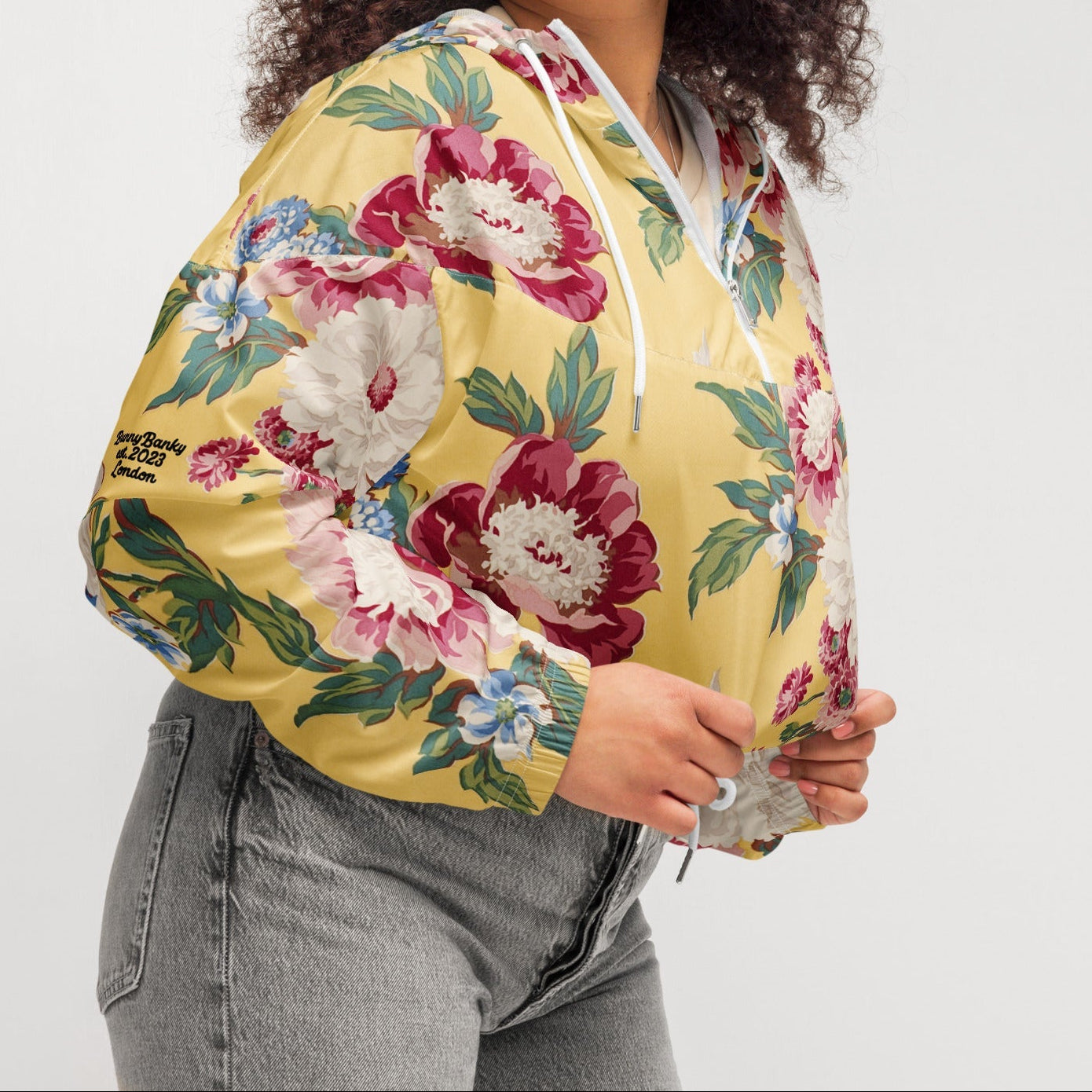 Toronto Women’s cropped windbreaker - BunnyBanky