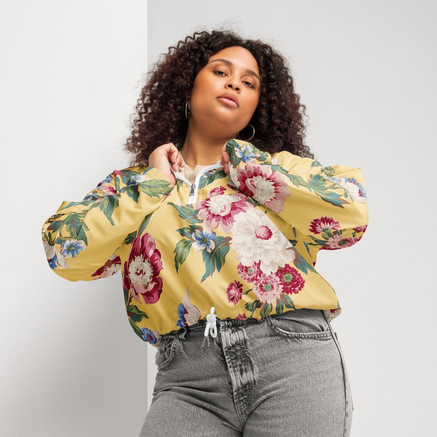 Toronto Women’s cropped windbreaker - BunnyBanky