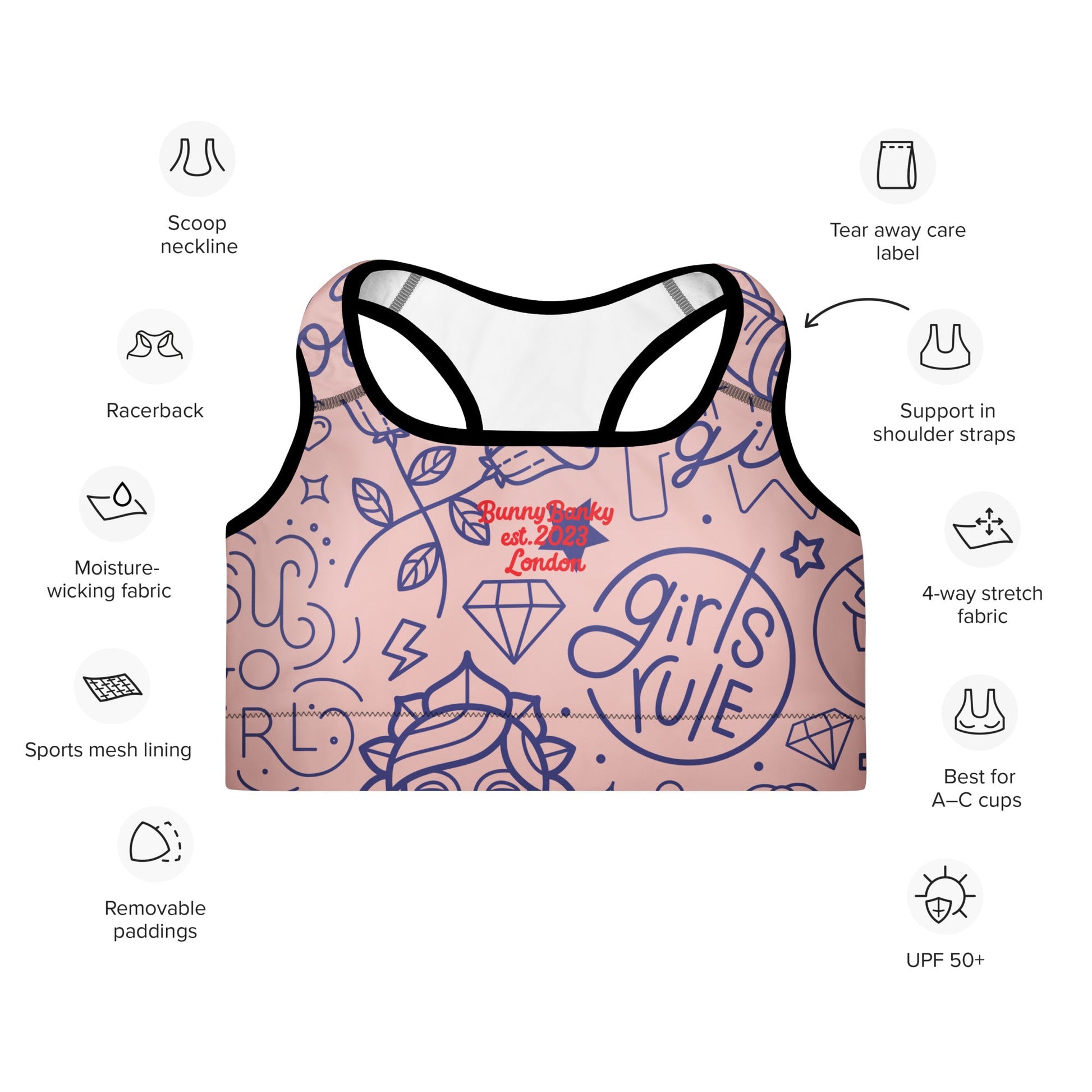 UrbanFlex Sports Bra - BunnyBanky