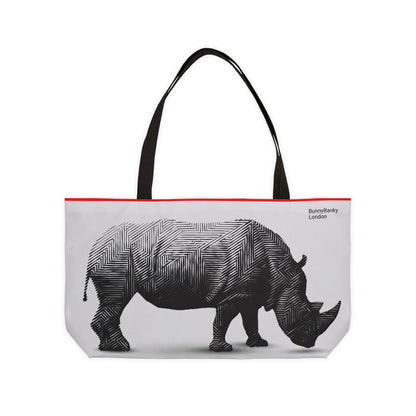 Rhino Awareness Every Weekender Bag | BunnyBanky Activewear
