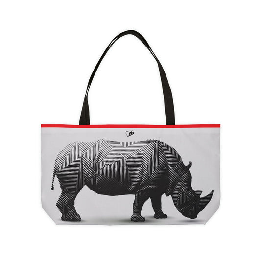Rhino Awareness Every Weekender Bag | BunnyBanky Activewear